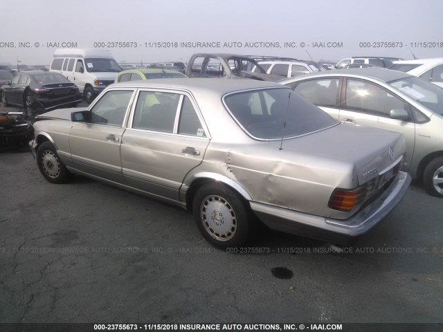 WDBCB25D9GA275335 - 1986 MERCEDES-BENZ 300 SDL GOLD photo 3