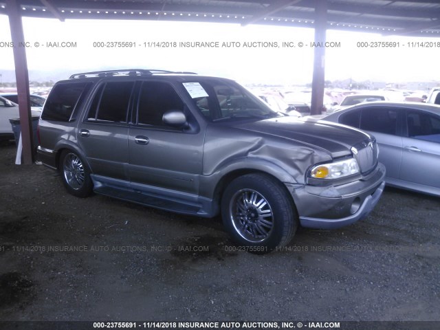 5LMEU27R61LJ07511 - 2001 LINCOLN NAVIGATOR ოქროსფერი ფოტო 1