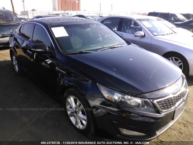 5XXGR4A66DG107623 - 2013 KIA OPTIMA SX BLACK photo 1