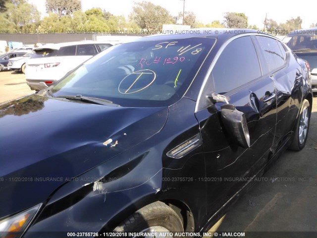 5XXGR4A66DG107623 - 2013 KIA OPTIMA SX BLACK photo 6