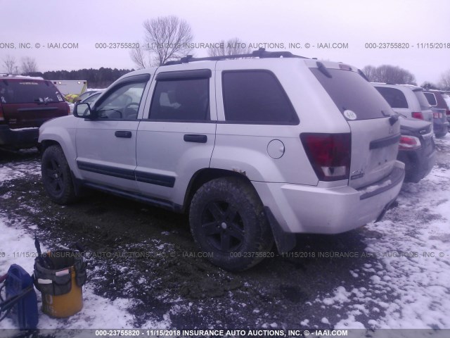 1J4GR48K15C627694 - 2005 JEEP GRAND CHEROKEE LAREDO/COLUMBIA/FREEDOM 银色 照片 3