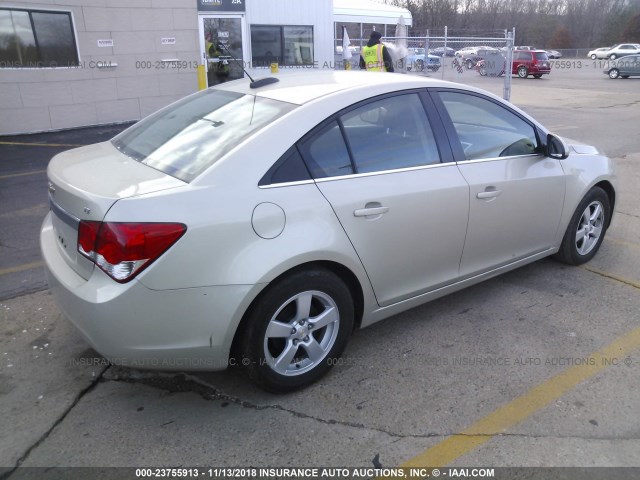 1G1PE5SB0G7217621 - 2016 CHEVROLET CRUZE LIMITED LT GOLD photo 4