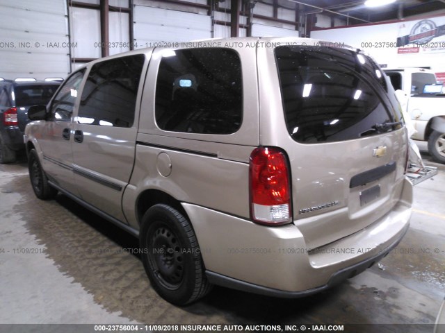 1GNDV23L16D108740 - 2006 CHEVROLET UPLANDER LS BROWN photo 3