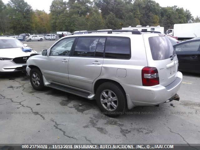 JTEDP21A940014089 - 2004 TOYOTA HIGHLANDER LIMITED SILVER photo 3