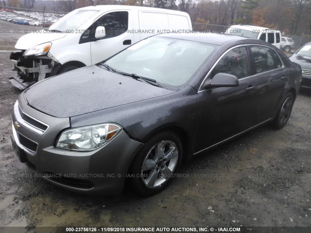 1G1ZD5E1XBF105499 - 2011 CHEVROLET MALIBU 2LT GRAY photo 2