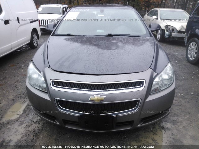 1G1ZD5E1XBF105499 - 2011 CHEVROLET MALIBU 2LT GRAY photo 6