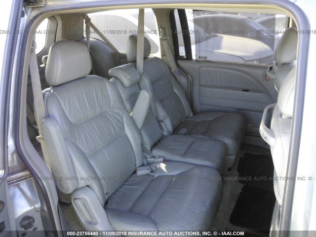 5FNRL38745B082647 - 2005 HONDA ODYSSEY EXL GRAY photo 8