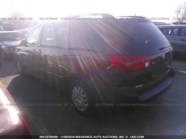 5TDZK23C77S074915 - 2007 TOYOTA SIENNA CE/LE RED photo 3