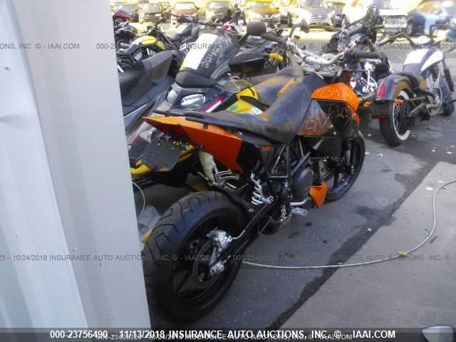 VBKLDS4049M726794 - 2009 KTM 690 DUKE ORANGE photo 3