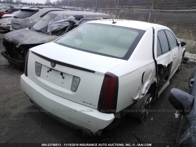 1G6DW677470119799 - 2007 CADILLAC STS WHITE photo 4