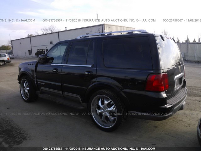 5LMFU28R63LJ46072 - 2003 LINCOLN NAVIGATOR Czarny zdjęcie 3