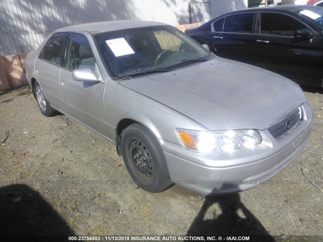 4T1BF22K81U119664 - 2001 TOYOTA CAMRY LE/XLE GRAY photo 1