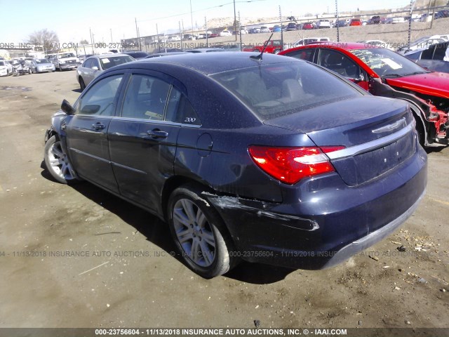 1C3CCBBB9DN714947 - 2013 CHRYSLER 200 TOURING BLUE photo 3