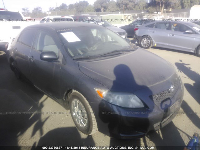 JTDBL40E799043553 - 2009 TOYOTA COROLLA LE/XLE GRAY photo 1