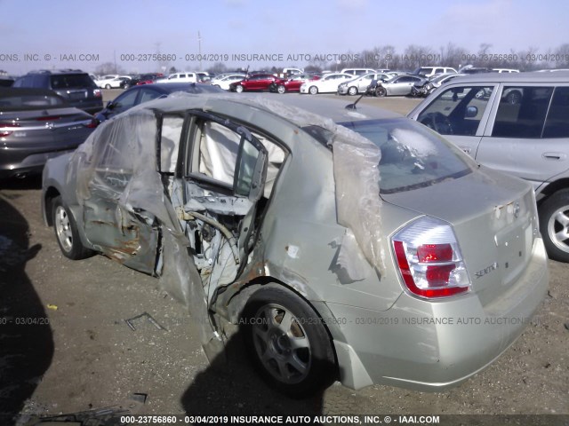 3N1AB61E27L722467 - 2007 NISSAN SENTRA 2.0/2.0S/2.0SL SILVER photo 3