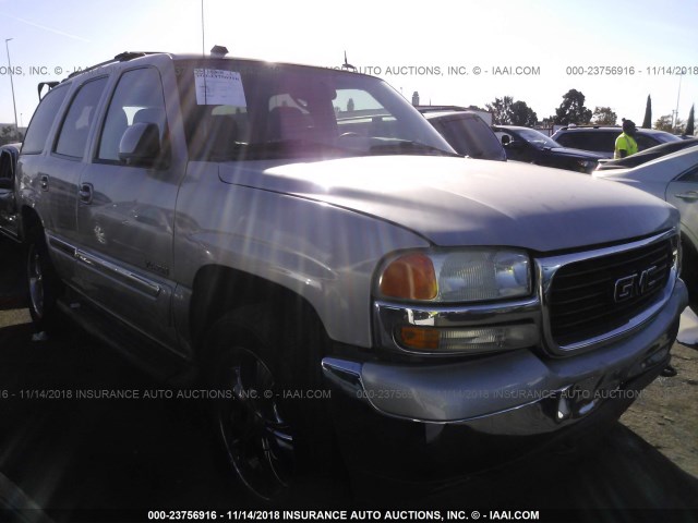 1GKEC13T25J157334 - 2005 GMC YUKON TAN photo 1