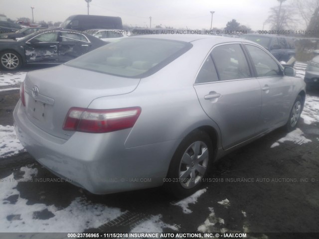 4T1BE46K59U405752 - 2009 TOYOTA CAMRY SE/LE/XLE SILVER photo 4