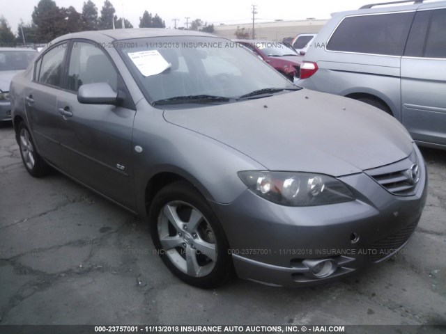 JM1BK123261482280 - 2006 MAZDA 3 S GRAY photo 1