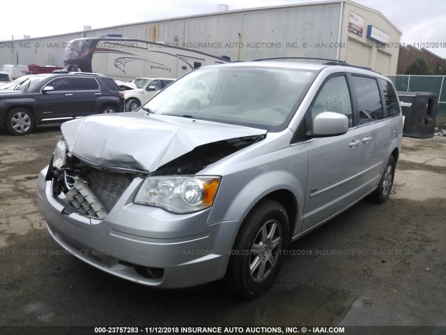2A8HR54P58R719428 - 2008 CHRYSLER TOWN & COUNTRY TOURING SILVER photo 2