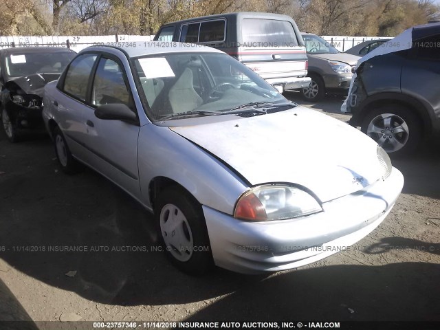 2C1MR5221Y6708471 - 2000 CHEVROLET METRO LSI SILVER photo 1