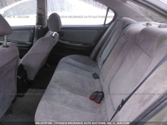 JN1CA31DX1T632763 - 2001 NISSAN MAXIMA GXE/SE/GLE/20TH ANNIVERSA GRAY photo 8