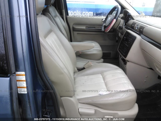 2MRDA22215BJ02208 - 2005 MERCURY MONTEREY LUXURY BLUE photo 5