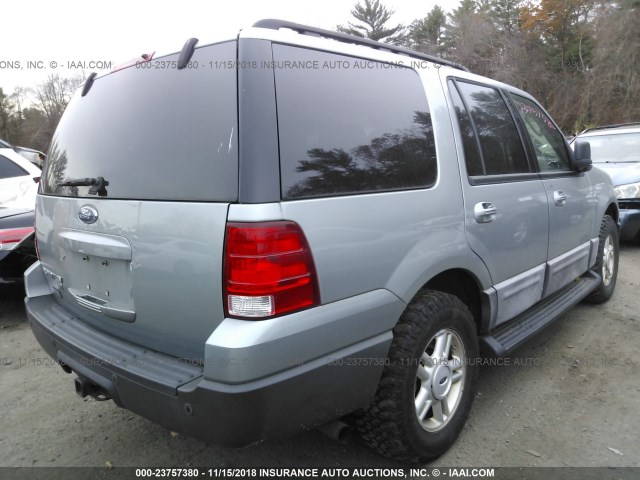 1FMPU16576LA52384 - 2006 FORD EXPEDITION XLT SILVER photo 4