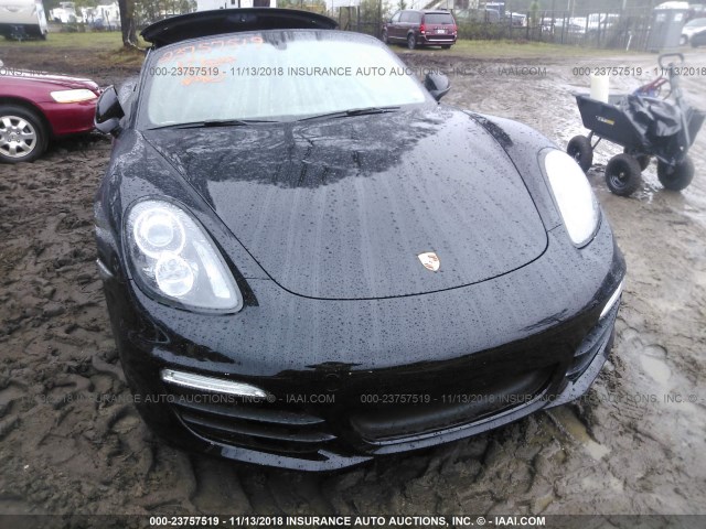 WP0CA2A83FS120270 - 2015 PORSCHE BOXSTER BLACK photo 6