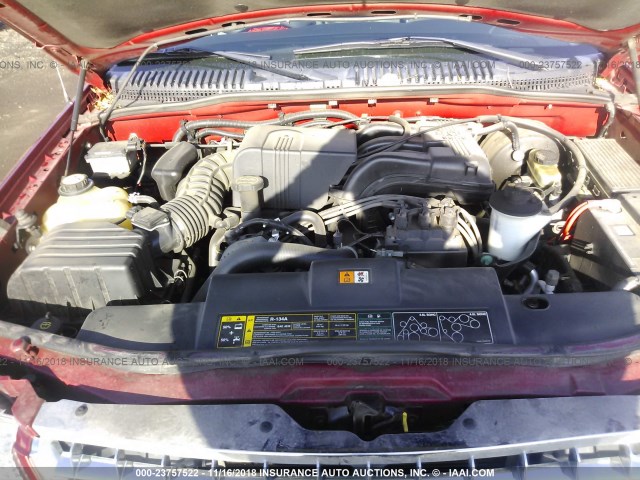 1FMDU73KX3UB69995 - 2003 FORD EXPLORER XLT/XLT SPORT/NBX Qırmızı foto 10