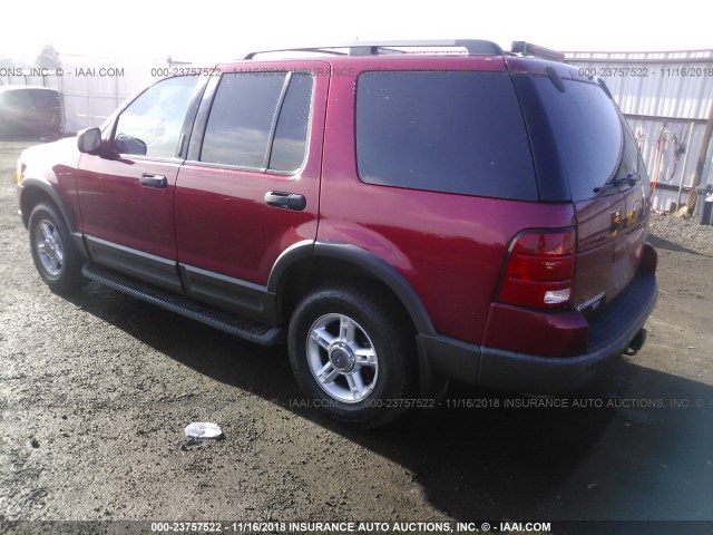 1FMDU73KX3UB69995 - 2003 FORD EXPLORER XLT/XLT SPORT/NBX Qırmızı foto 3