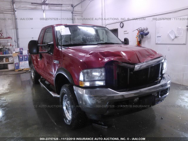 1FTNX21P13ED26955 - 2003 FORD F250 SUPER DUTY RED photo 6