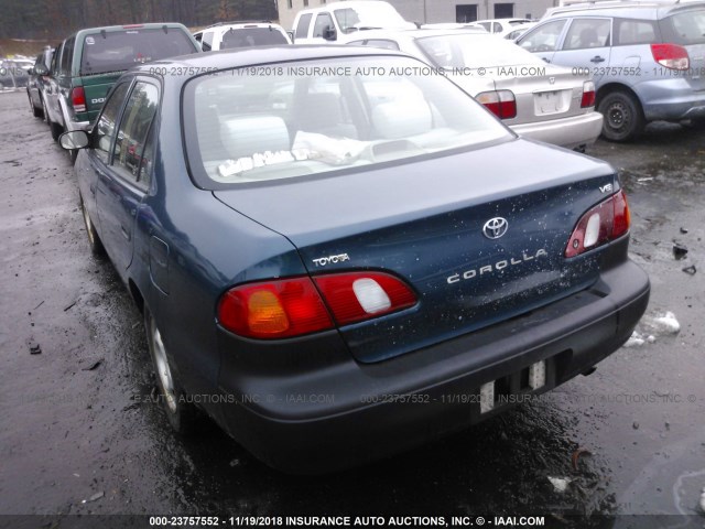 2T1BR12E0WC093128 - 1998 TOYOTA COROLLA VE/CE/LE 绿色 照片 3