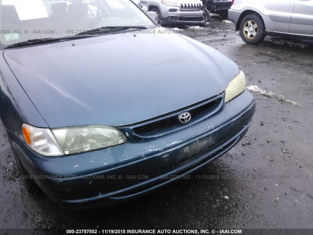 2T1BR12E0WC093128 - 1998 TOYOTA COROLLA VE/CE/LE 绿色 照片 6