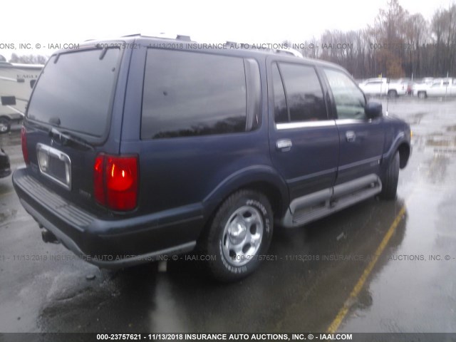 5LMPU28L0WLJ28851 - 1998 LINCOLN NAVIGATOR BLUE photo 4
