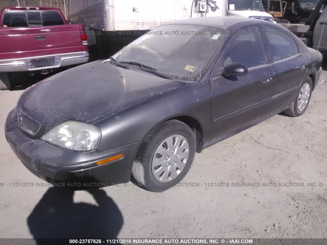 1MEFM50UX4A622277 - 2004 MERCURY SABLE GS GRAY photo 2