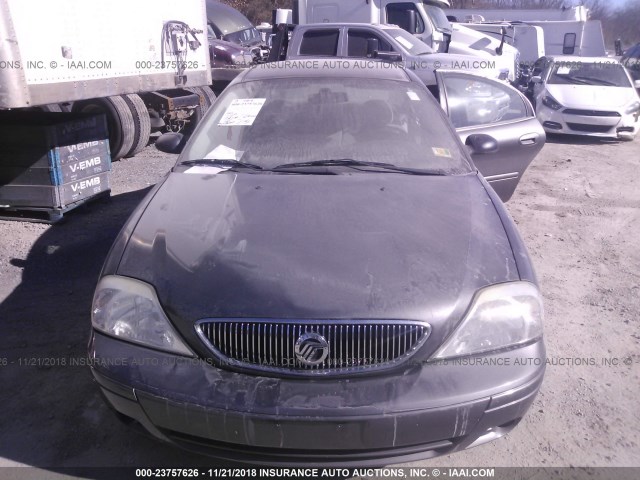 1MEFM50UX4A622277 - 2004 MERCURY SABLE GS GRAY photo 6