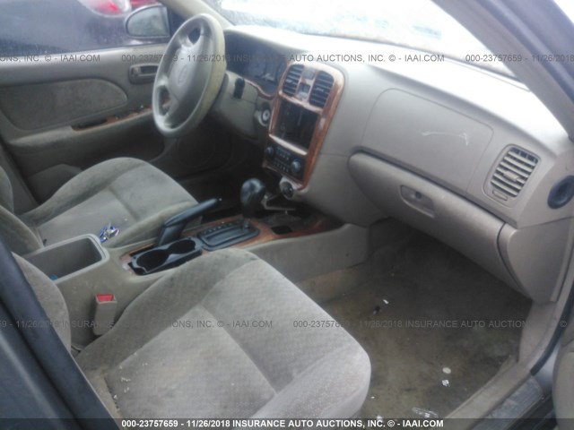 KNAGD126315028287 - 2001 KIA OPTIMA MAGENTIS/LX/SE GRAY photo 5