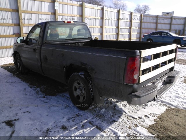 1GCEC14X23Z274391 - 2003 CHEVROLET SILVERADO C1500 GRAY photo 3