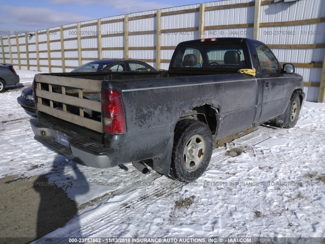 1GCEC14X23Z274391 - 2003 CHEVROLET SILVERADO C1500 GRAY photo 4