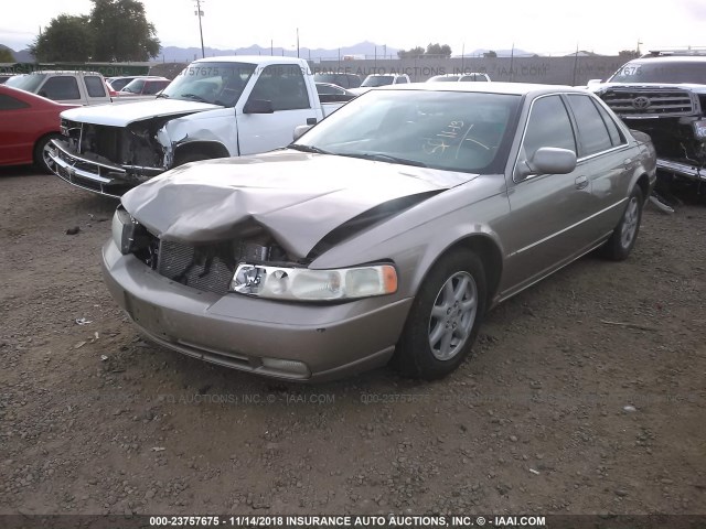 1G6KS54Y83U234659 - 2003 CADILLAC SEVILLE SLS GOLD photo 2