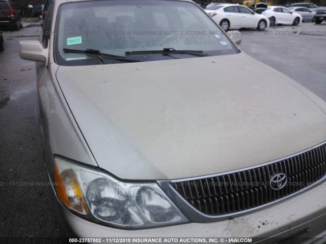 4T1BF28B61U178199 - 2001 TOYOTA AVALON XL/XLS GOLD photo 6