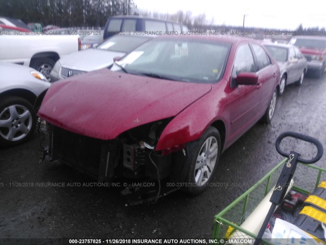 3MEHM08Z19R635024 - 2009 MERCURY MILAN PREMIER MAROON photo 2