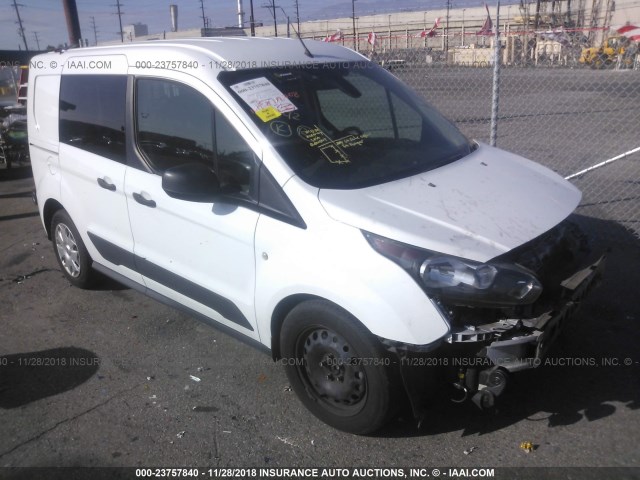 NM0LS6F72F1211389 - 2015 FORD TRANSIT CONNECT XLT WHITE photo 1