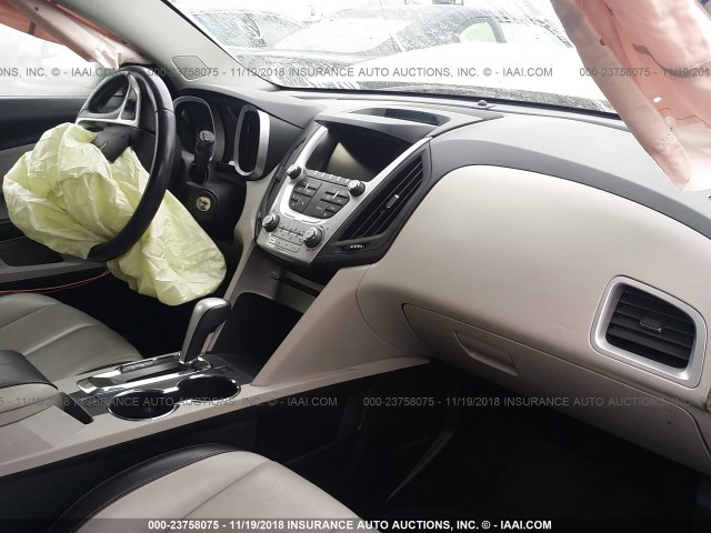 2GNALDEK5E6190445 - 2014 CHEVROLET EQUINOX LTZ TAN photo 5