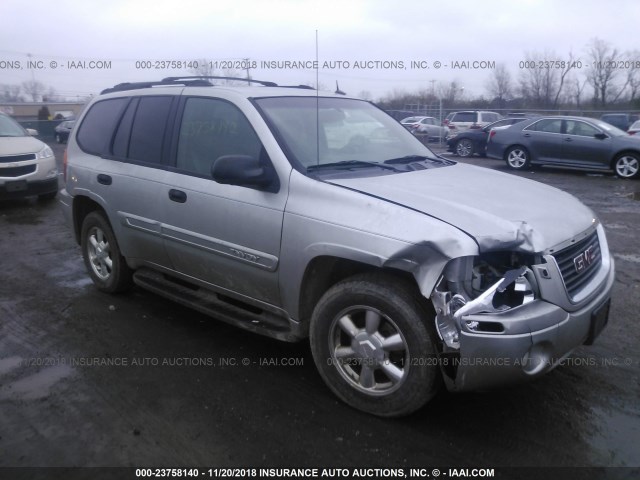 1GKDT13S542223631 - 2004 GMC ENVOY GRAY photo 1