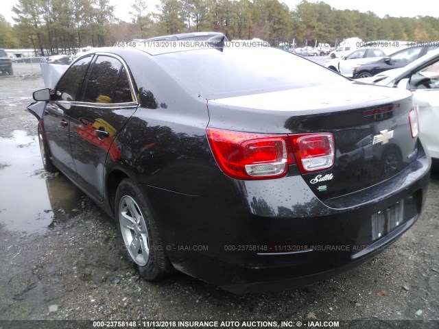 1G11B5SL8FF226837 - 2015 CHEVROLET MALIBU LS 黑色 照片 3