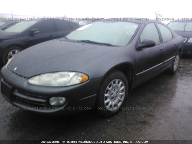 2B3AD46V54H624740 - 2004 DODGE INTREPID SE GRAY photo 2