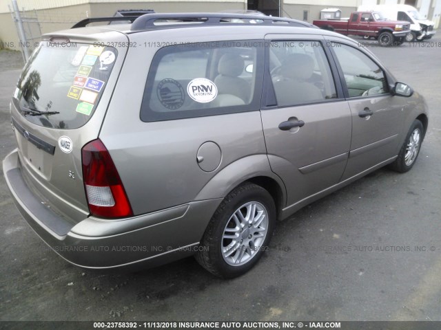 1FAHP363X3W120428 - 2003 FORD FOCUS SE/SE SPORT/ZTW TAN photo 4