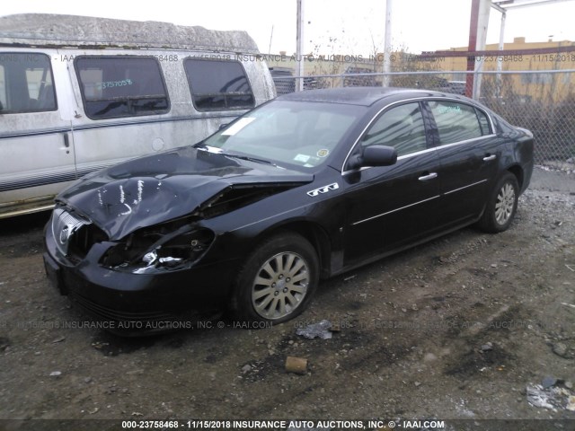 1G4HP57288U187555 - 2008 BUICK LUCERNE CX BLACK photo 2