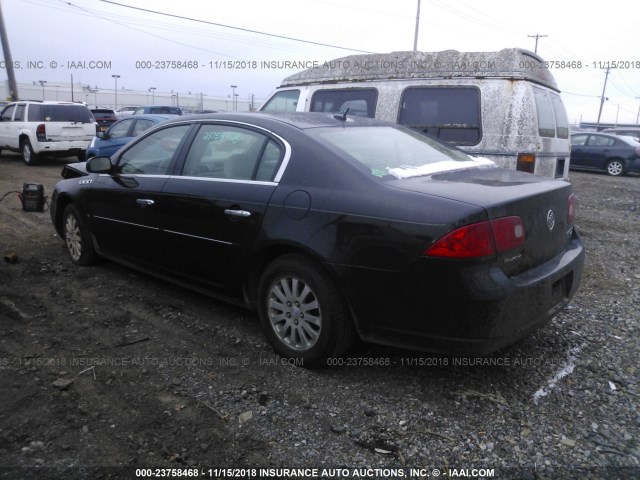 1G4HP57288U187555 - 2008 BUICK LUCERNE CX BLACK photo 3